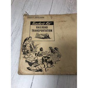 Railroad Transportation ASSOC AMERICAN RAILROADS 30 old Photos TRAINS